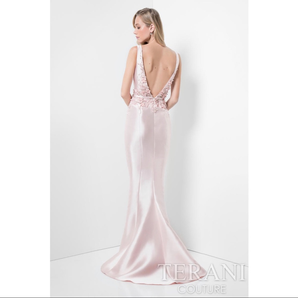 Terani Couture - Blush Beaded Dress 1711M3352